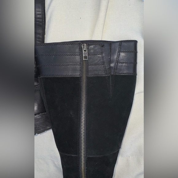 WOMENS TIMBERLAND BETHEL HEIGHTS TALL BLK SIZE US 7 SUEDE - Picture 5 of 10